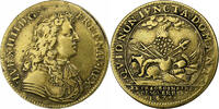 France betaalpenning Louis XIV, Extraordinaire des Guerres, Brass -