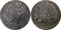 France betaalpenning Louis XIV, Artillerie, Copper, Feuardent:1004 -