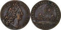 France betaalpenning Louis XIV, Chambre aux Deniers, Copper -
