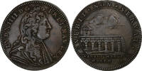 France Token Louis XIV, La Paix - Fermeture du Temple de Janus, Copper -