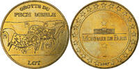 France betaalpenning Cabrerets - Grotte du Pech Merle, Copper-nickel Aluminium -