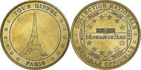 France betaalpenning Paris - Tour Eiffel n°2, Copper-nickel Aluminium -