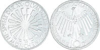 GERMANY - FEDERAL REPUBLIC 10 Mark Coin, Hamburg, Silver -