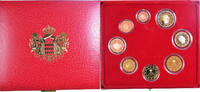 Monaco 1 Cent to 2 Euro Monnaie de Paris, BE, Gadoury:page -