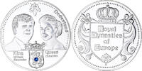 Netherlands Medaille Royal Dynasties of Europe, King Willem Alexander-Queen -