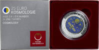 Austria 25 Euro Coin, Cosmologie, Vienna, Bi-Metallic -
