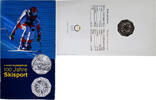 Austria 5 Euro Vienna, Centennial of Sport Skiing, Silver -
