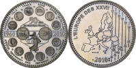 France Medaille L'Europe des XXVII, 50 ans du nouveau Franc, Politics -
