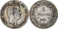 France 5 Francs Coin, Louis-Philippe, Bayonne, Silver -