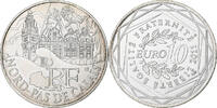 France 10 Euro Nord-Pas de Calais, Paris, Silver, KM:1880 -