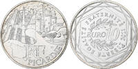 France 10 Euro Paris, Picardie, Silver, KM:1747 -