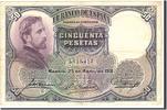 Spain 50 Pesetas Banknote, 1931-04-25, KM:82 -