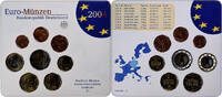 Germany 1 Cent to 2 Euro Karlsruhe, Set Euro -
