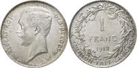 Belgium Franc Albert I, Brussels, Silver, KM:72 -