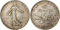 France 2 Francs Semeuse, Paris, Silver, Gadoury:532, KM:845.1 -