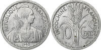 FRENCH INDO-CHINA 10 Cents Beaumont - Le Roger, Aluminum -