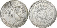 France 10 Euro Haute-Normandie, Paris, Silver, Gadoury:EU514 -