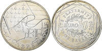 France 10 Euro Bretagne, Silver, Gadoury:EU337, KM:1580 -