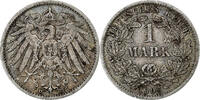 GERMANY - EMPIRE Mark Wilhelm II, Munich, Silver, KM:14 -