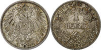 GERMANY - EMPIRE Mark Wilhelm II, Berlin, Silver, KM:14 -