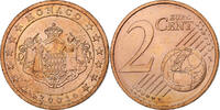 Monaco 2 Euro Cent Rainier III, Paris, Copper Plated Steel -