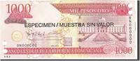 Dominican Republic 1000 Pesos Oro Banknote, Undated, KM:180s1 -