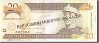 Dominican Republic 20 Pesos Oro Banknote, Undated, KM:169s3 -