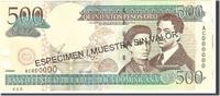 Dominican Republic 500 Pesos Oro Banknote, Undated, KM:172s1 -