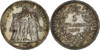 France 5 Francs Hercule, Paris, Silver, Gadoury:745a -
