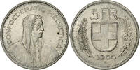 Switzerland 5 Francs Bern, Silver, KM:40 -