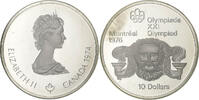 Canada 10 Dollars Elizabeth II, 1976 Olympics - Head of Zeus, Royal -