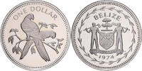 Belize Dollar Franklin Mint, Copper-nickel, KM:43 -