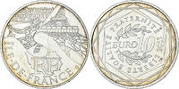France 10 Euro Paris, Ile De France, Silver, KM:1739 -