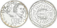 France 10 Euro Paris, Corse, Silver, KM:1876 -