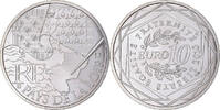 France 10 Euro Pays De La Loire, Silver -