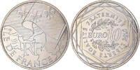 France 10 Euro Ile De France, Silver -