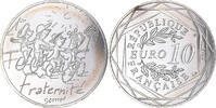 France 10 Euro Monnaie de Paris, Sempé Fraternité Été -