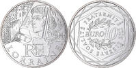 France 10 Euro Lorraine, Silver -