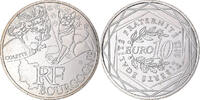 France 10 Euro Bourgogne, Silver -