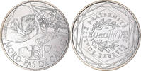 France 10 Euro Nord-Pas De Calais, Silver -