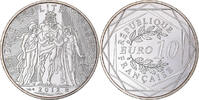France 10 Euro Hercule, Silver -