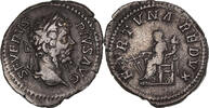 Denarius Coin, Septimius Severus, Rome, Silver, RIC:264a -