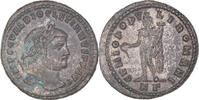 Follis Coin, Diocletian, Cyzicus, Billon, Cohen:106, RIC:12 -