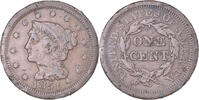 United States Cent Coin, Philadelphia, Copper-Zinc -