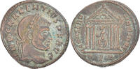 Follis Coin, Maxentius, Rome, Bronze, RIC:260 -