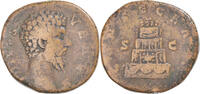 Sesterz Coin, Lucius Verus, Rome, Bronze, RIC:1266 -