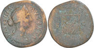 Sesterz Coin, Faustina II, Rome, Bronze, RIC:1665 -