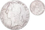France Écu au bandeau Coin, Louis XV, Pau, Silver -