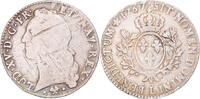 France Écu au bandeau Coin, Louis XV, Bayonne, Silver -