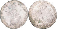 France Écu au bandeau Coin, Louis XV, Toulouse, Silver -